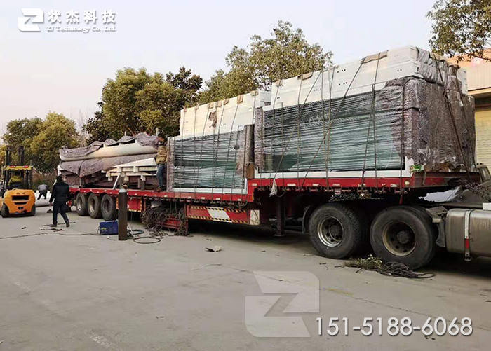 河北衡水加長款公交站臺(tái)候車亭安裝完成-圖片5