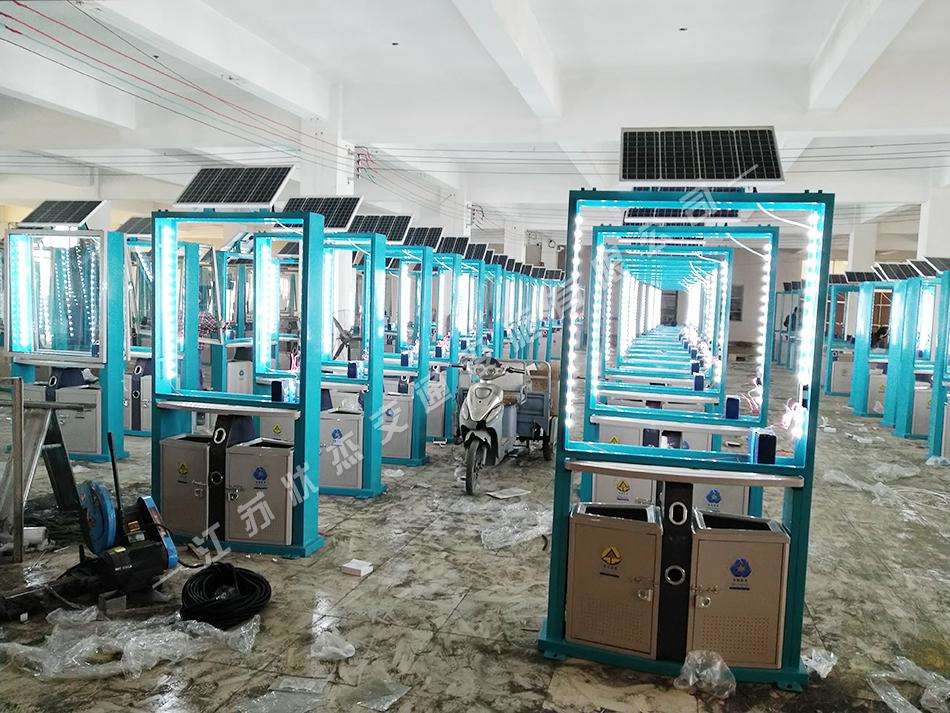 太陽(yáng)能,廣告,垃圾箱,環(huán)保箱,保潔箱_江蘇狀杰交通設(shè)施有限公司 安徽省淮北市廣告垃圾箱發(fā)貨2018-3-24