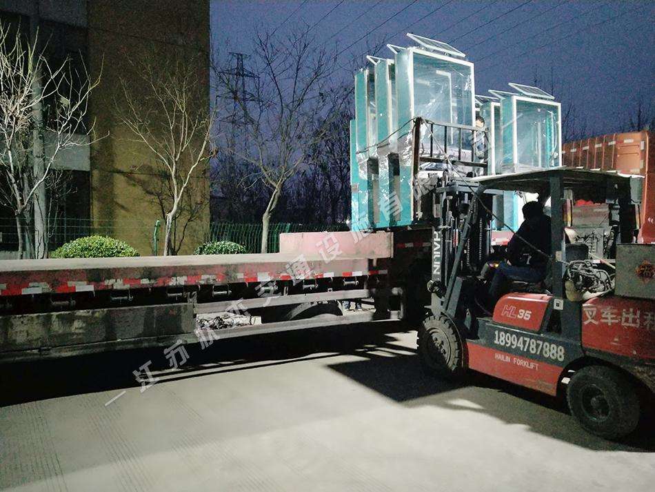 太陽(yáng)能,廣告,垃圾箱,環(huán)保箱,保潔箱_江蘇狀杰交通設(shè)施有限公司 安徽省淮北市廣告垃圾箱發(fā)貨2018-3-24