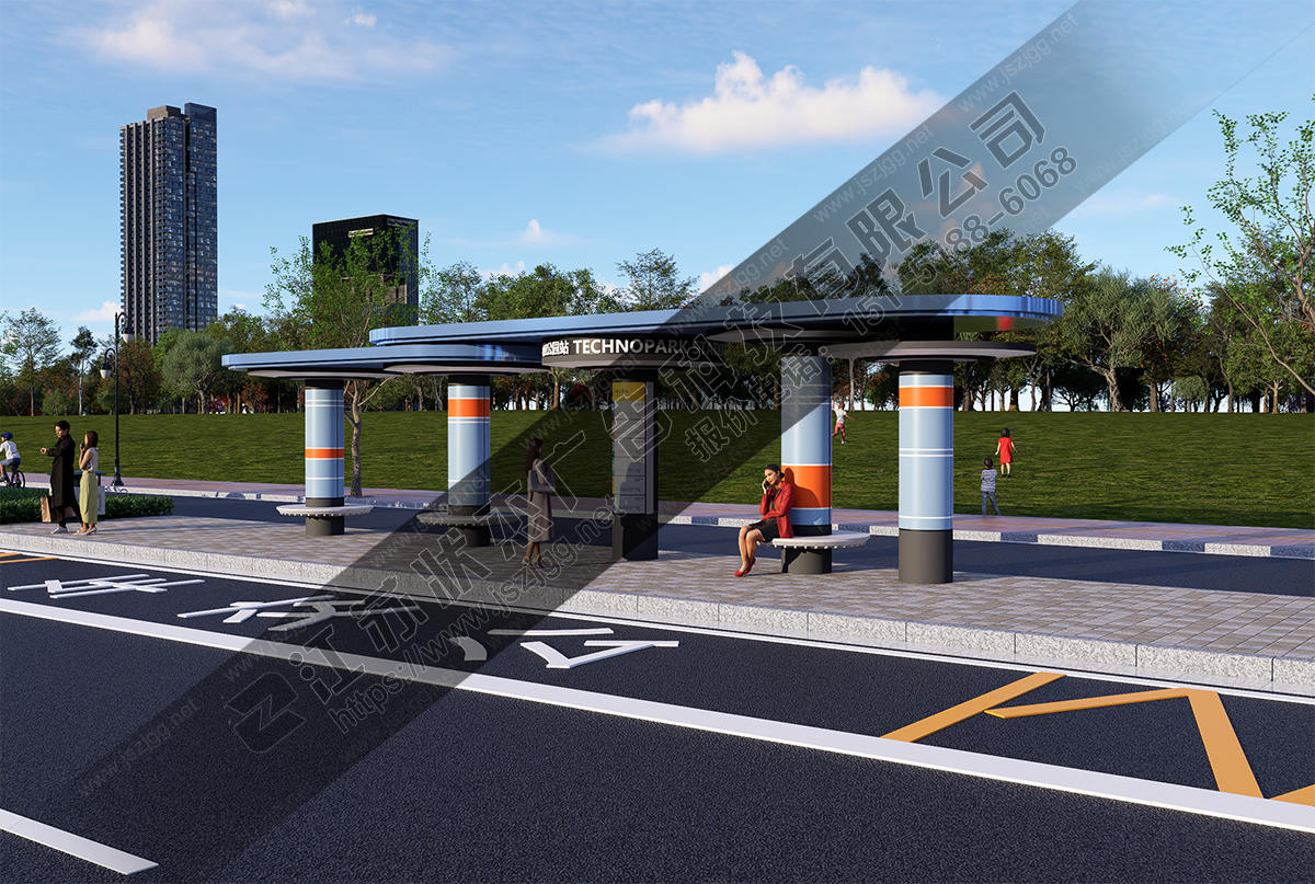 新款創(chuàng)意城市公交車?？空? /> 
</p>
<p align=